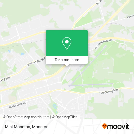 Mini Moncton map