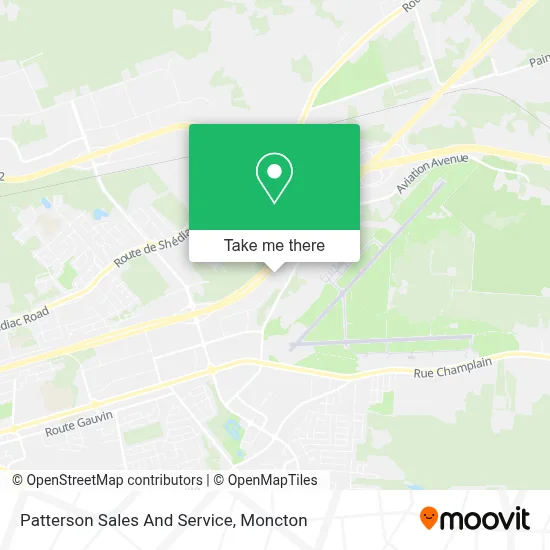 Patterson Sales And Service map