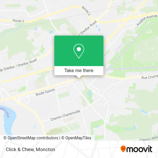 Click & Chew map
