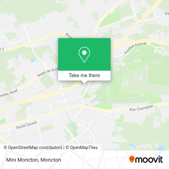 Mini Moncton map