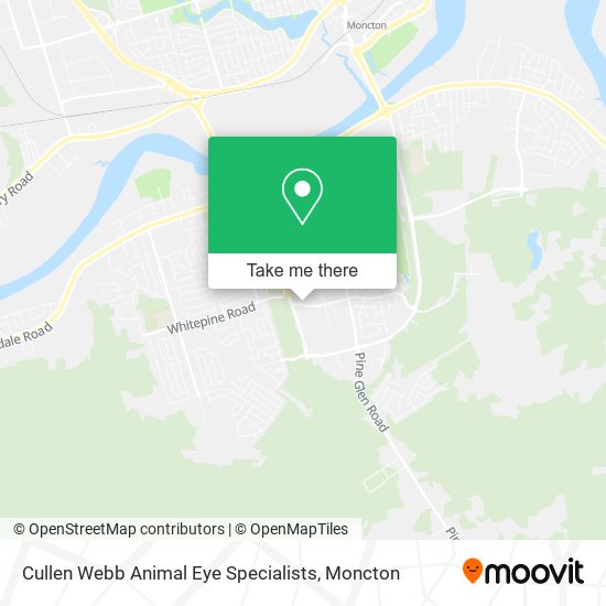 Cullen Webb Animal Eye Specialists map
