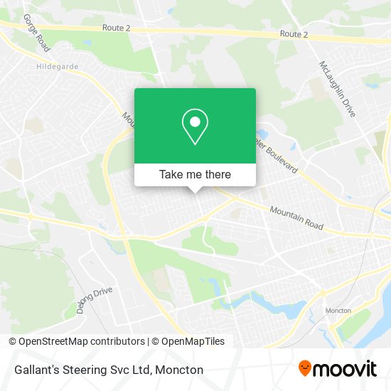 Gallant's Steering Svc Ltd map