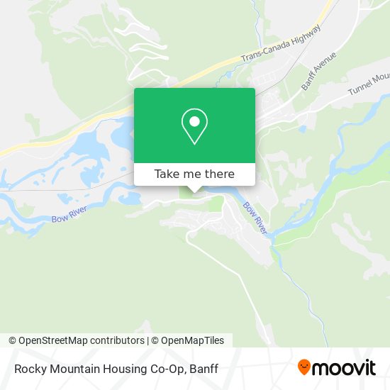 Rocky Mountain Housing Co-Op map