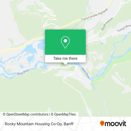 Rocky Mountain Housing Co-Op map