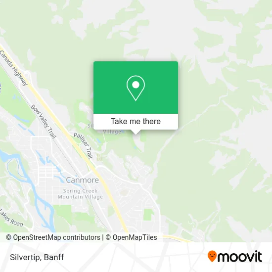 Silvertip map