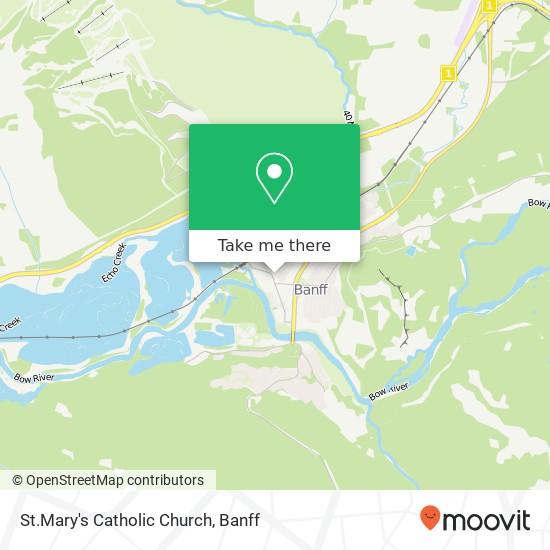 St.Mary's Catholic Church map