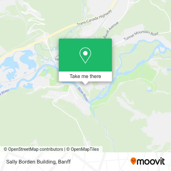 Sally Borden Building map