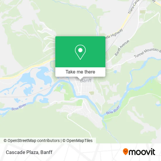 Cascade Plaza map