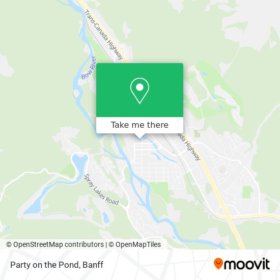 Party on the Pond map