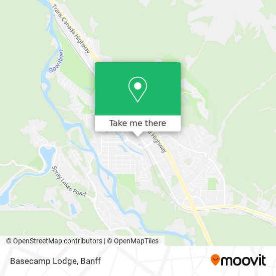 Basecamp Lodge map