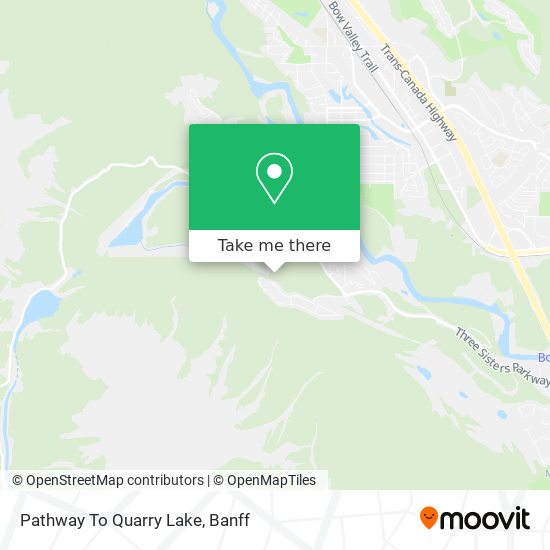 Pathway To Quarry Lake map