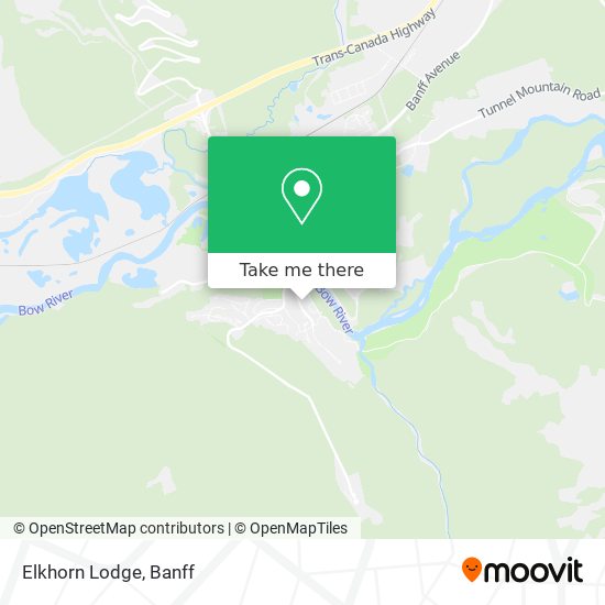 Elkhorn Lodge map