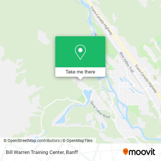 Bill Warren Training Center map