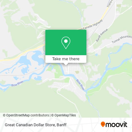Great Canadian Dollar Store map