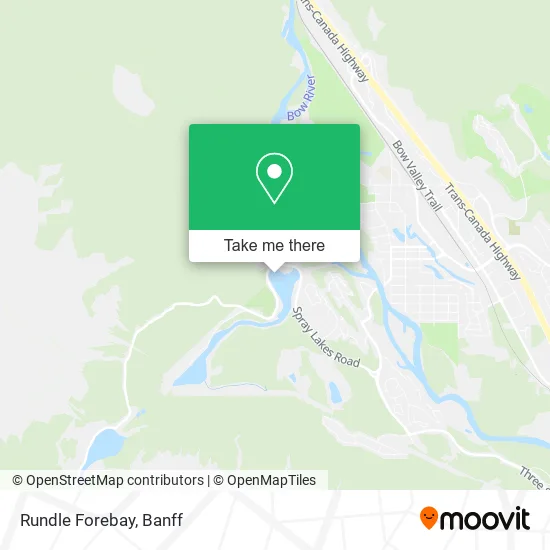 Rundle Forebay map