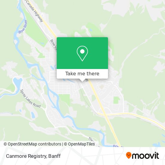 Canmore Registry plan
