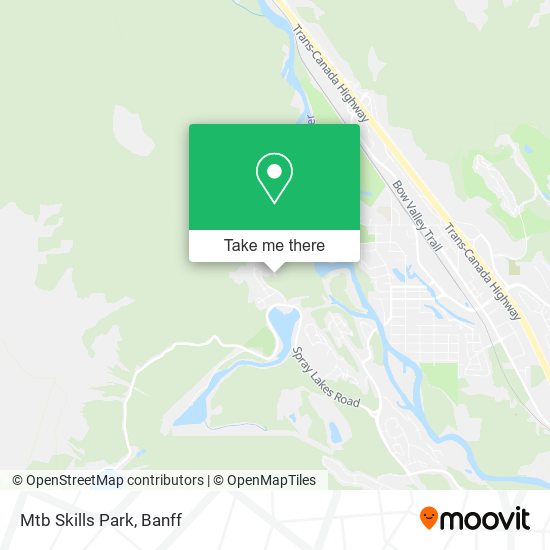 Mtb Skills Park map