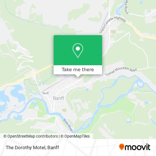 The Dorothy Motel map