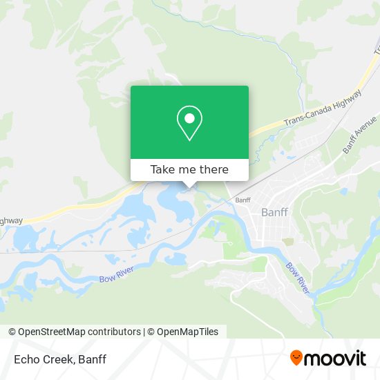 Echo Creek map