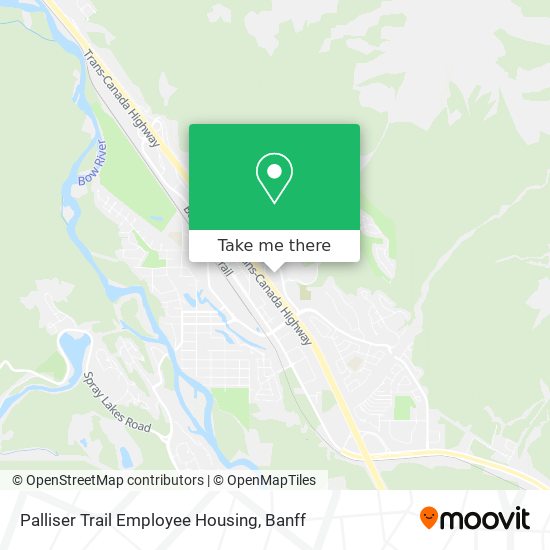 Palliser Trail Employee Housing map