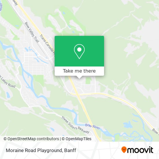 Moraine Road Playground map