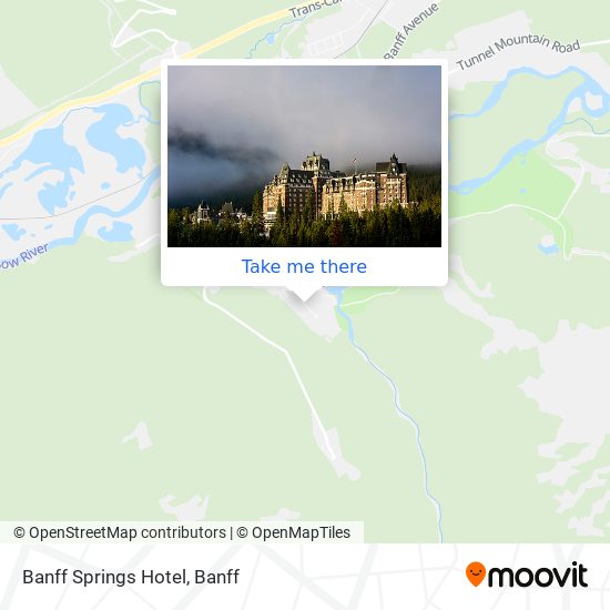 Banff Springs Hotel plan