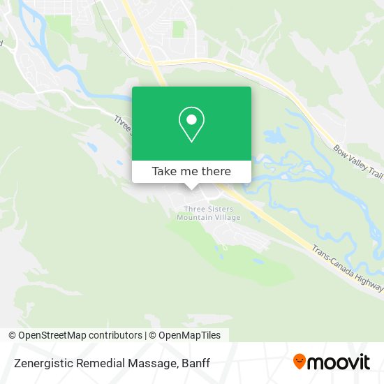 Zenergistic Remedial Massage map