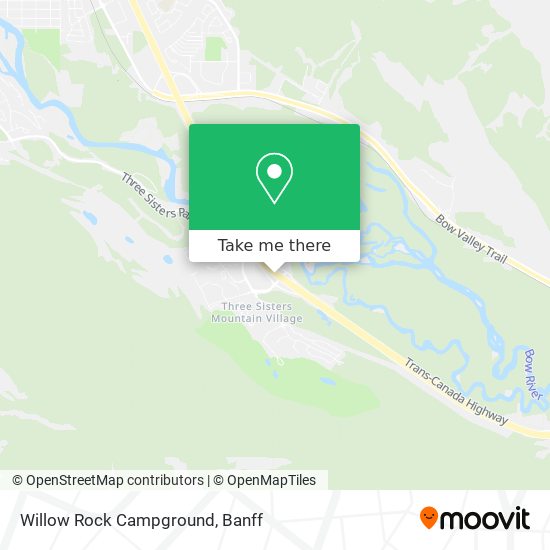 Willow Rock Campground plan
