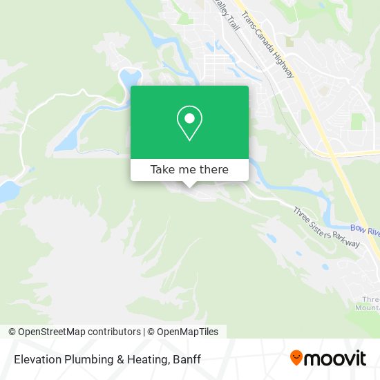 Elevation Plumbing & Heating map