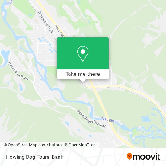 Howling Dog Tours plan