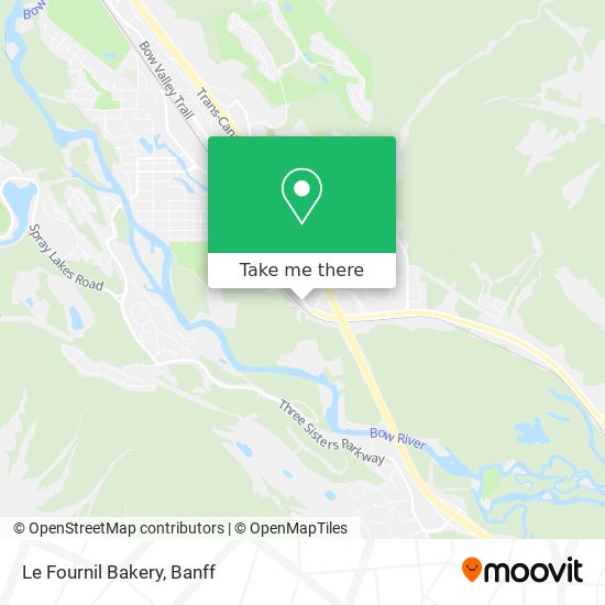 Le Fournil Bakery map