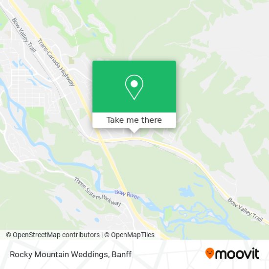 Rocky Mountain Weddings map