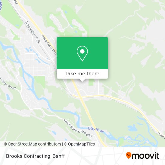 Brooks Contracting map