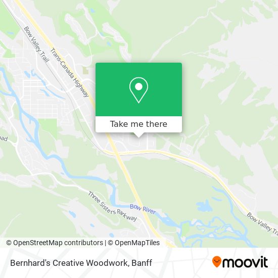 Bernhard's Creative Woodwork map