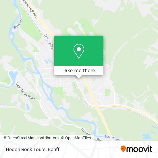 Hedon Rock Tours map