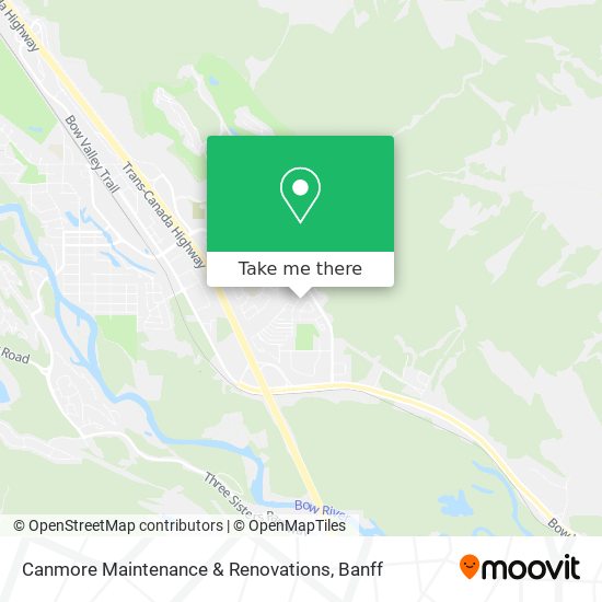 Canmore Maintenance & Renovations map