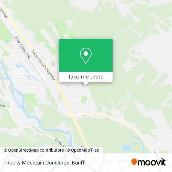 Rocky Mountain Concierge map