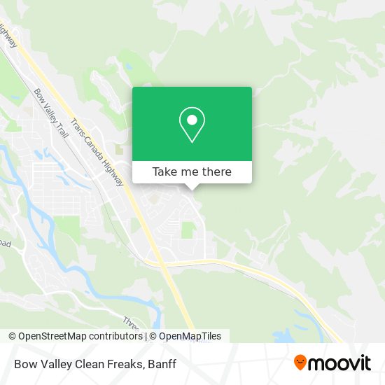 Bow Valley Clean Freaks map
