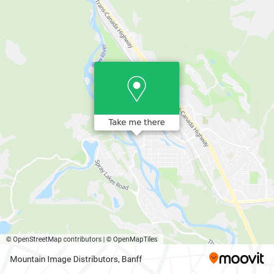 Mountain Image Distributors map