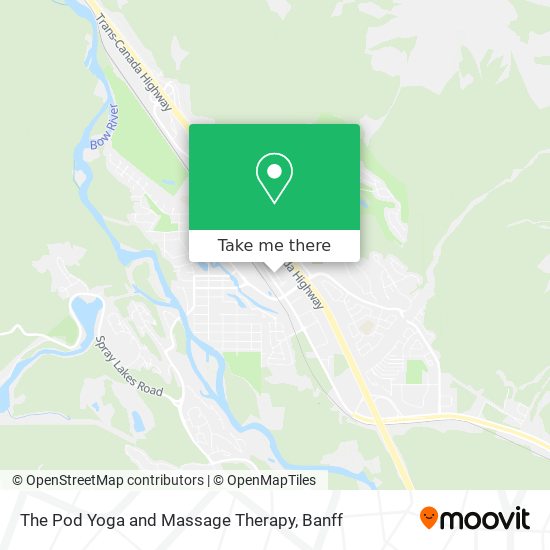 The Pod Yoga and Massage Therapy map
