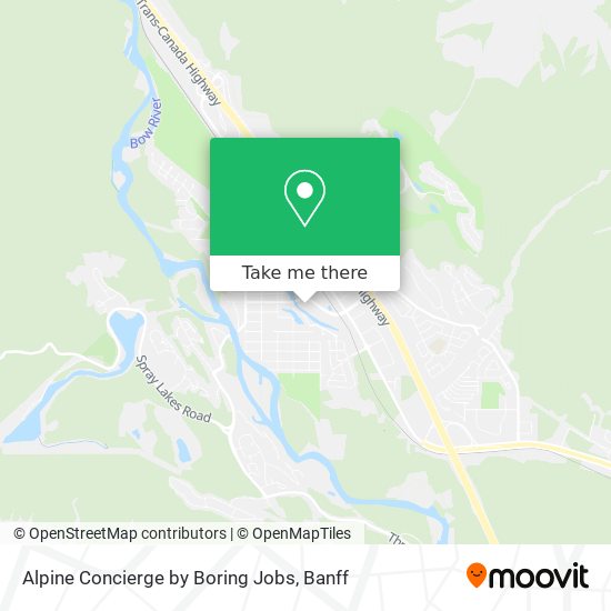 Alpine Concierge by Boring Jobs map