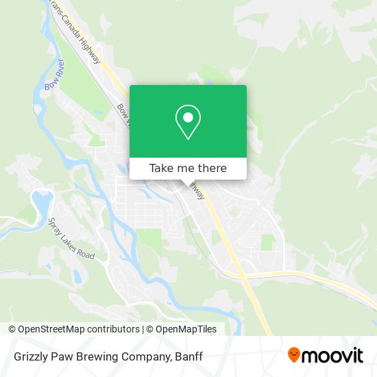 Grizzly Paw Brewing Company map