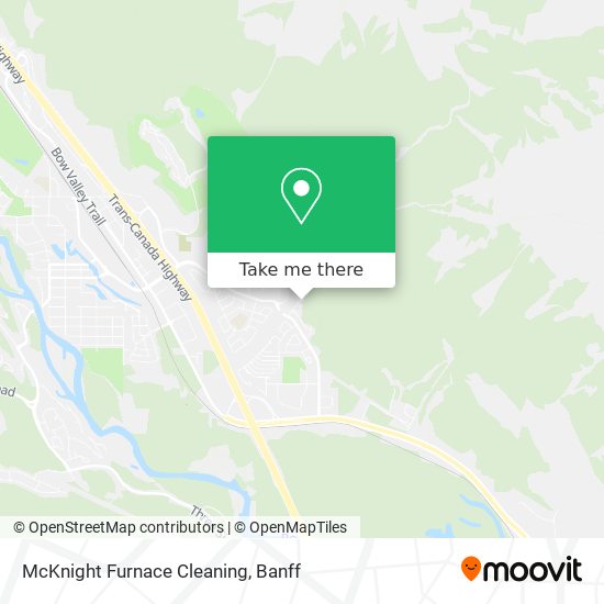 McKnight Furnace Cleaning map