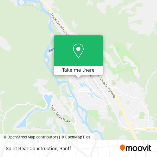 Spirit Bear Construction map