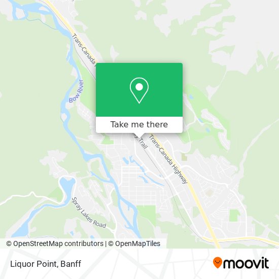Liquor Point map
