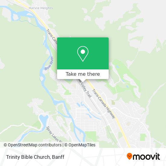 Trinity Bible Church map