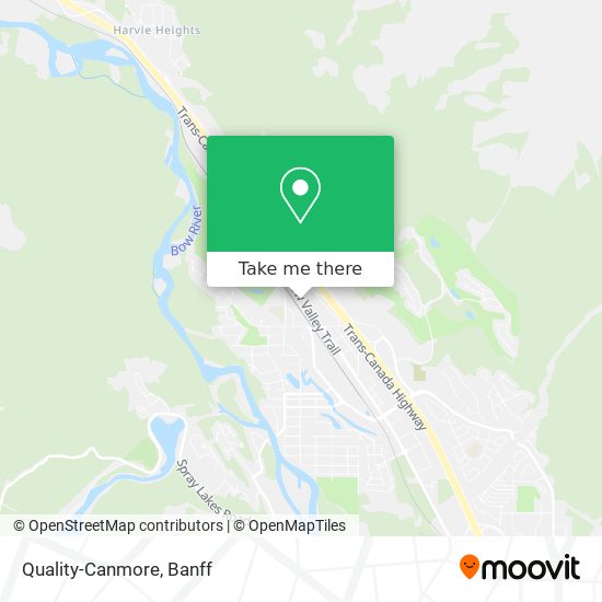 Quality-Canmore map