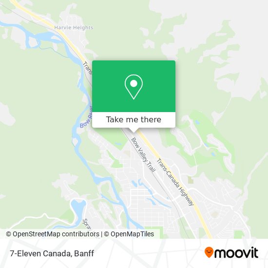 7-Eleven Canada map