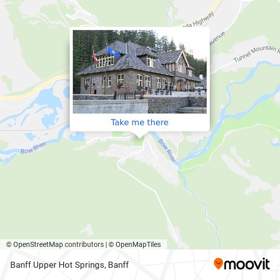 Banff Upper Hot Springs plan