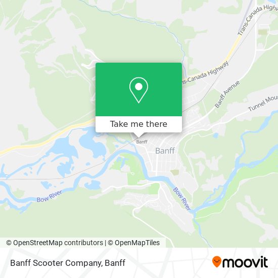 Banff Scooter Company map